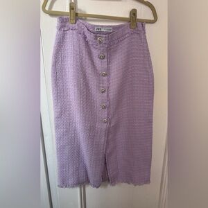 Beautiful purple Zara skirt - must go by 7/1